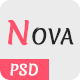 Nova - Single product PSD Template - ThemeForest Item for Sale