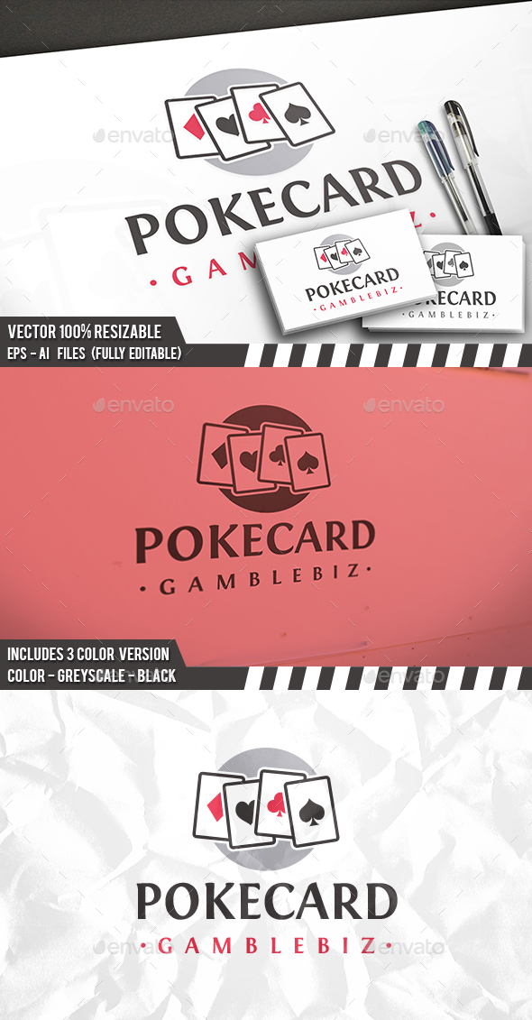 Poker Cards Logo
