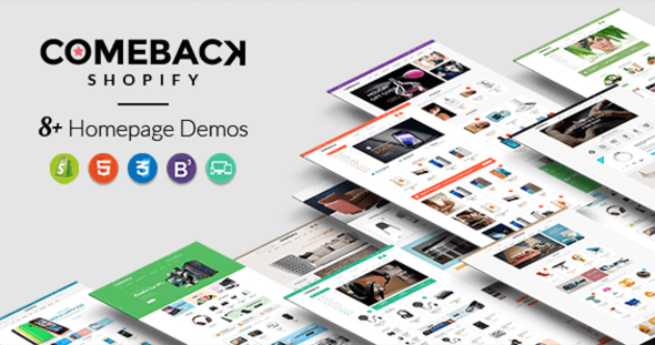 Comeback - Advanced Shopify Theme Option | Drag and Drop Page Builders