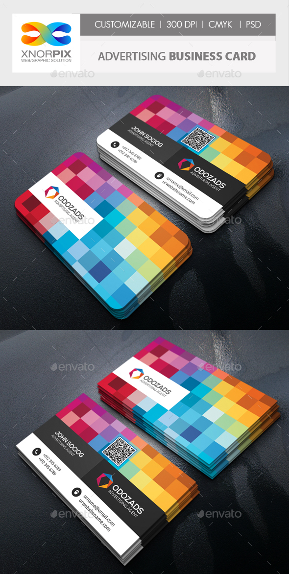 Advertising Agency Business Card