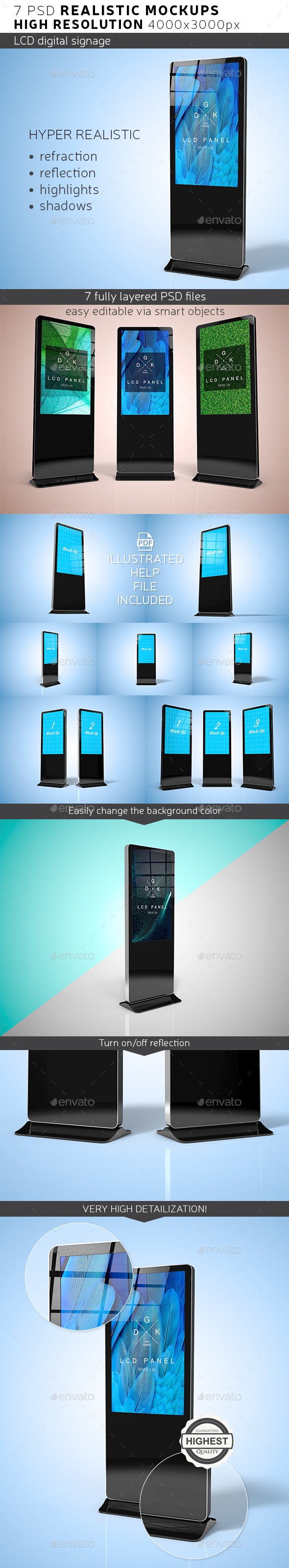 Download Signage Mockup Graphics Designs Templates From Graphicriver