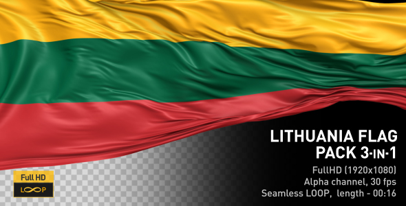 Lithuania Flag Pack