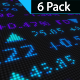 Stock Market Ticker-6 Pack - VideoHive Item for Sale