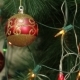 Red Balls On a Christmas Tree - VideoHive Item for Sale