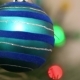 Blue Ball On Christmas Tree - VideoHive Item for Sale