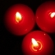 Three Burning Christmas Candles - VideoHive Item for Sale