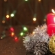 Christmas Arrangement. Burning Candles - VideoHive Item for Sale