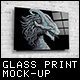 Glass Poster / Canvas Mock-Up - GraphicRiver Item for Sale