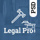 Legalpro -PSD Template for Law Firm, Lawyer and Attorney  - ThemeForest Item for Sale