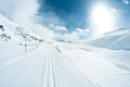 winter landscape with skiing tracks - PhotoDune Item for Sale