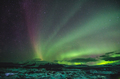 Northern lights over the ice lagoon, Iceland - PhotoDune Item for Sale