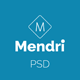 Mendri - Landing Page - PSD Template - ThemeForest Item for Sale