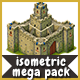 2D Isometric Game Assets Bundle - Towers, Castles, Houses & more - GraphicRiver Item for Sale