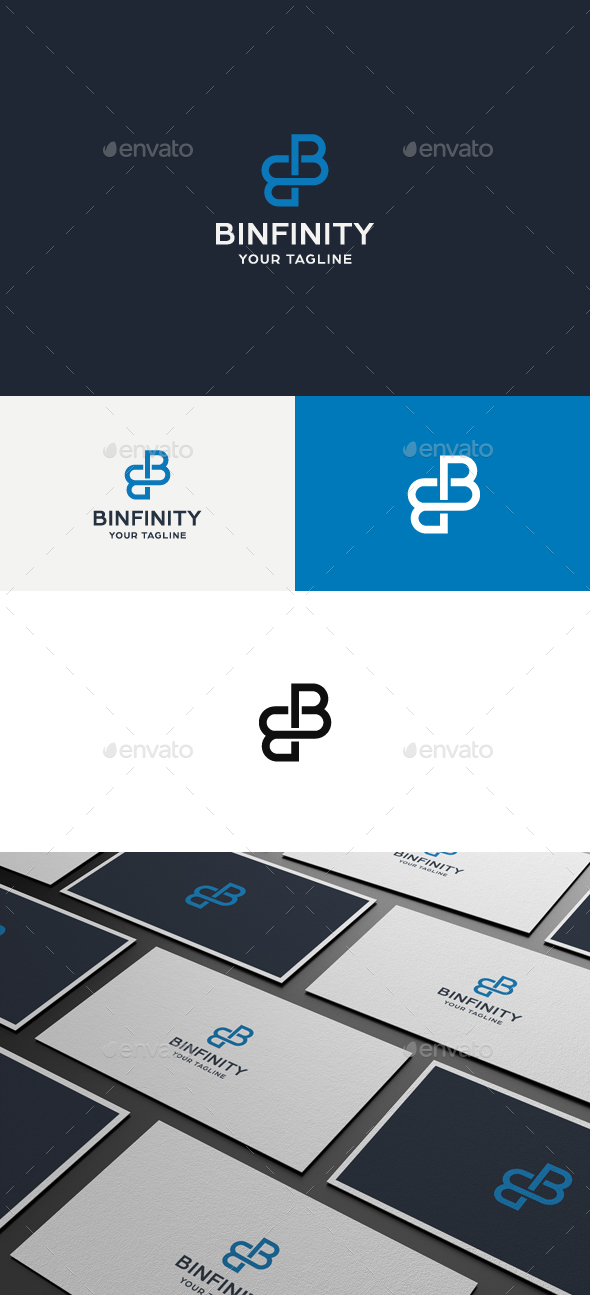 Binfinity B Letter Logo