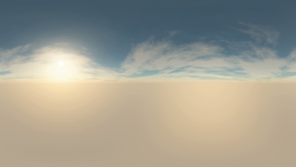 360 Degree Panoramic Sky And Clouds