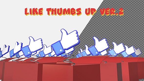 Like Thumbs Up From Box Ver.2 - 3 Pack