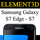 Element3D - Samsung Galaxy S7 & S7 Edge - 3DOcean Item for Sale