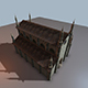 Simple Church Pre Romanesque Style - 3DOcean Item for Sale