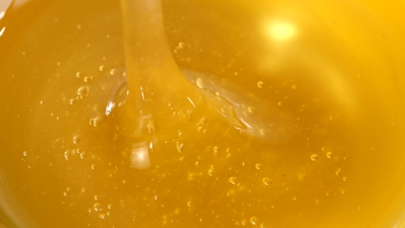 Using Spoon For Honey In Bowl, Pick It Up, , 