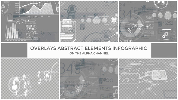 Overlays Abstract Elements Infographic