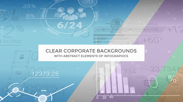 Clear Corporate Backgrounds