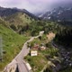 Aerial Shot Village in the Mountain of Almaty - VideoHive Item for Sale