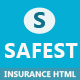 Safest - Insurance HTML Template - ThemeForest Item for Sale