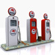Gas Pump Mobilgas - 3DOcean Item for Sale