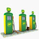 Gas Pump BP - 3DOcean Item for Sale