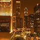 Modern City And Enlightened Bright Night - VideoHive Item for Sale