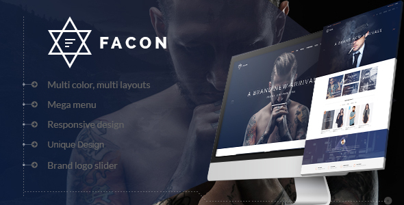 Facon  - Fashion Shop HTML Template