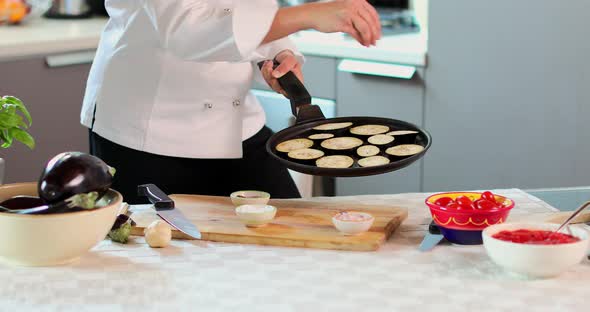 Chef in kitchen