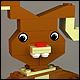 Lego Easter Bunny - 3DOcean Item for Sale