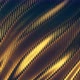 Carbon Wave Gold Soft Pattern Background Loop - VideoHive Item for Sale