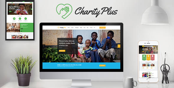 CharityPlus - Multipurpose Nonprofit Charity Organization PSD Template
