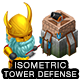 Isometric Tower Defense Game Kit 1 of 3 w character sprites & more - GraphicRiver Item for Sale