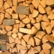 Firewood Stacked In a Woodpile - VideoHive Item for Sale