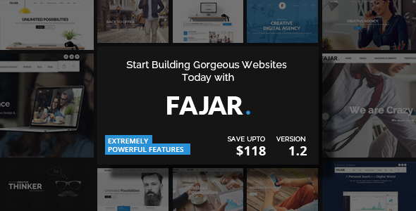 Fajar - Creative Multiuse WordPress Theme