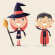 Children in Halloween Costumes - GraphicRiver Item for Sale