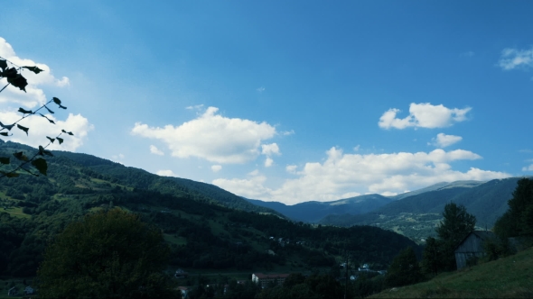 Landscape In The Mountains