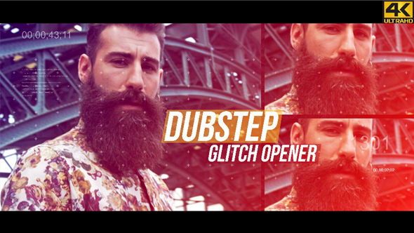 Dubstep Glitch Opener - 4K alt