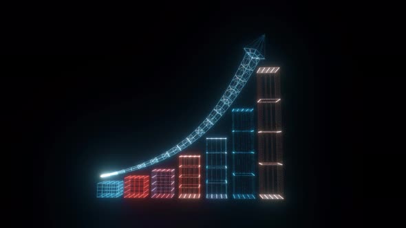 Digital Stocks Trend Arrow V2 4k alt