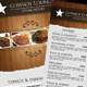 Steak House Menu Flyer - GraphicRiver Item for Sale