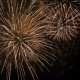 Fantastic Spectacular Fireworks On Black Background - VideoHive Item for Sale
