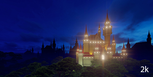 3D Graphics Magic Royal Castle