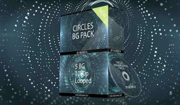 Circles Animated Backgrounds Pack