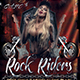 Rock Riders Flyer Template - GraphicRiver Item for Sale