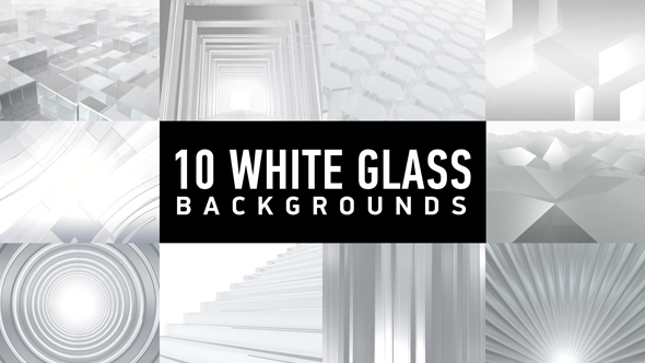 White Glass Background Pack