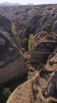 Cappadocia Landscape Aerial View