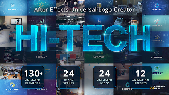 Ultimate Hi-Tech Logo Generator alt